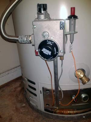 Water heater leaking